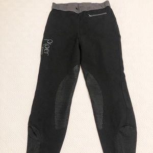 Piper Sporty Knit Silicone Knee Patch Tights